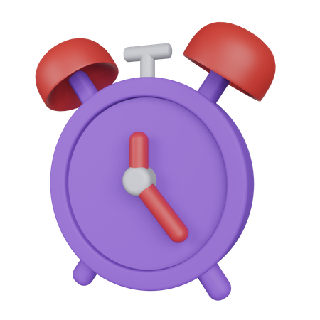 Alarm Clock  3D Illustration