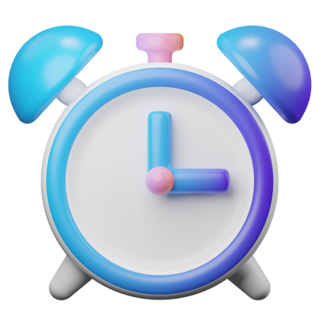 Alarm Clock  3D Illustration