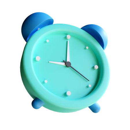 Alarm Clock  3D Illustration