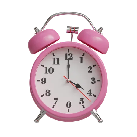 Alarm clock 4 o clock  3D Icon