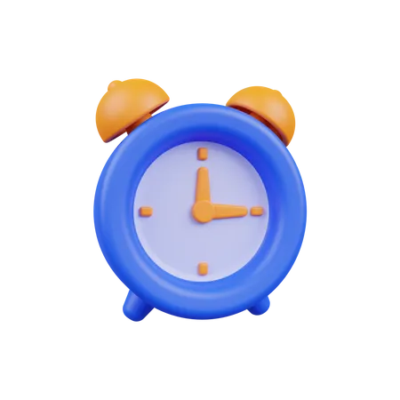Alarm Clock  3D Illustration