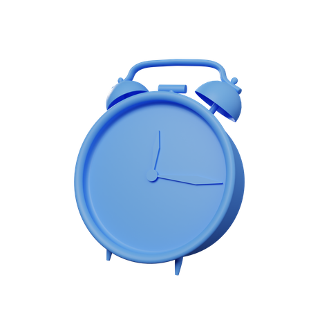 Alarm clock 3D Illustration