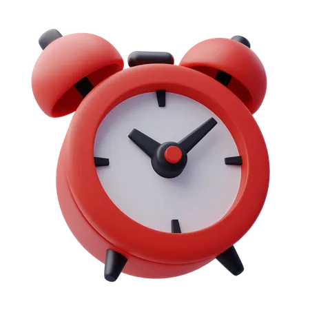 3 D Icon Of Alarm Clock 3D Icon