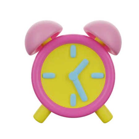 Alarm Clock 3 D Education School Icon Object 3D Icon