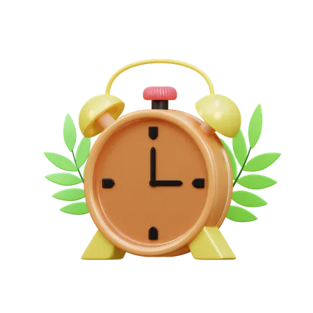 3 D Alarm Clock Icon Illustration Object 3D Icon