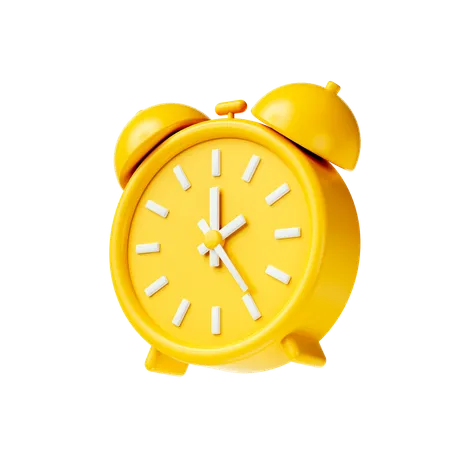 Classic Clock Alarm 3D Icon