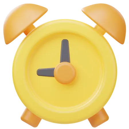 Alarm Clock 3 D Illustration 3D Icon
