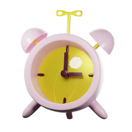 Alarm Clock Education Icon 3D Icon
