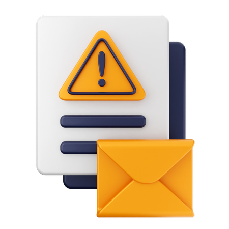 E-Mail-Benachrichtigung  3D Icon