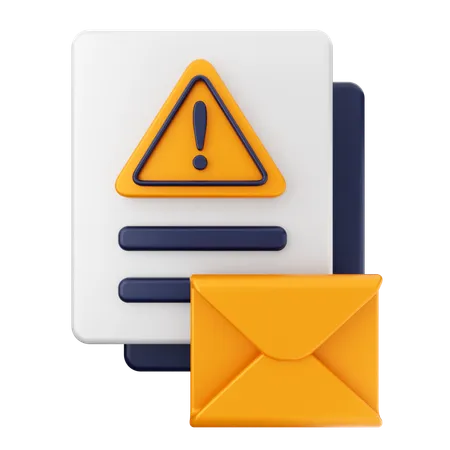 E-Mail-Benachrichtigung  3D Icon