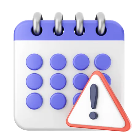 Alarmkalender  3D Icon