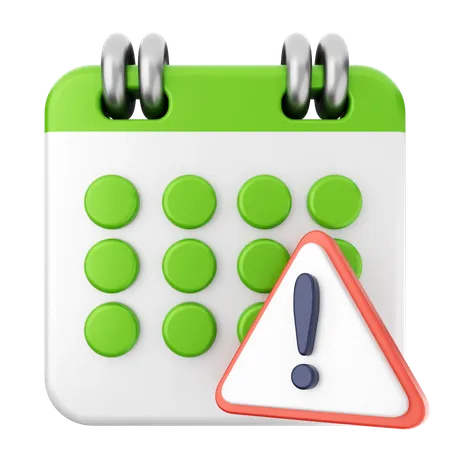 Alarmkalender  3D Icon