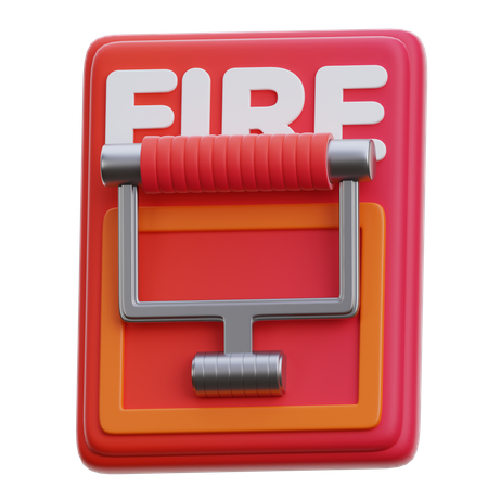 Alarm Lever  3D Icon