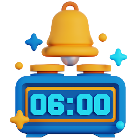 ALARM NOTIFICATION  3D Icon