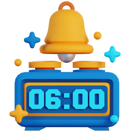 ALARM NOTIFICATION  3D Icon