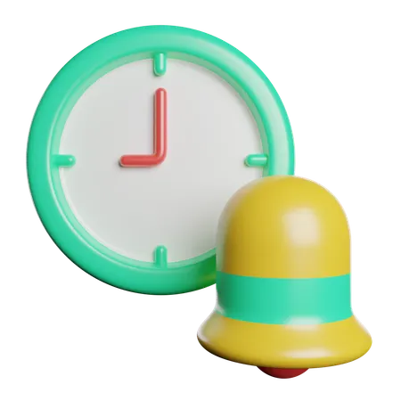 Alarm Notification  3D Icon