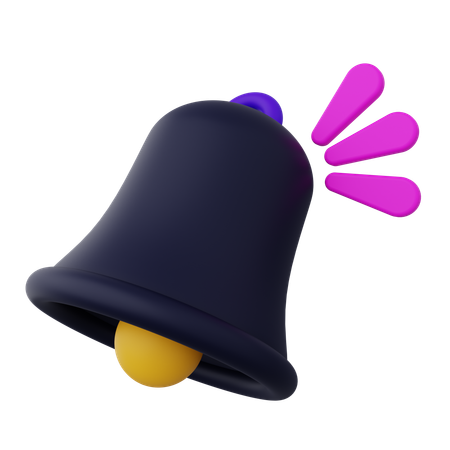 Alarm Notification  3D Icon
