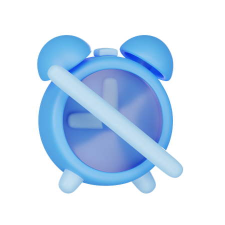 Alarm Off  3D Icon