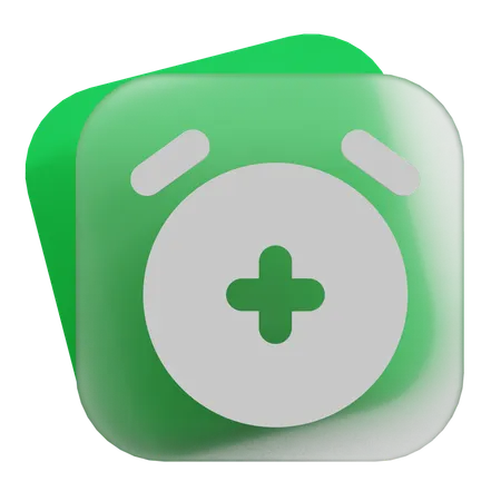 Alarm plus  3D Icon