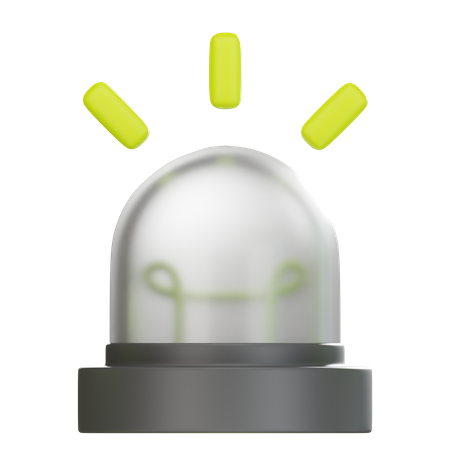 Alarm Siren  3D Icon