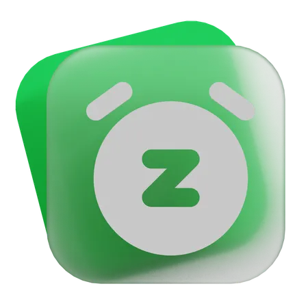 Alarm snooze  3D Icon