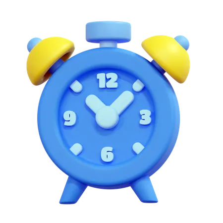 Alarm Time Illustration 3D Icon