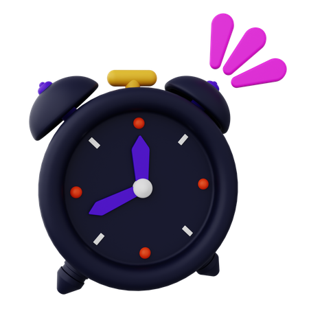 Alarma  3D Icon