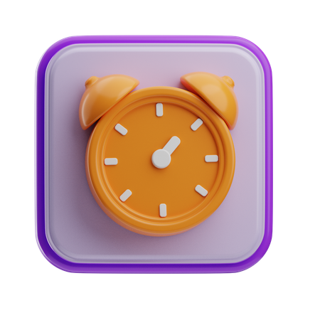 Alarma  3D Icon