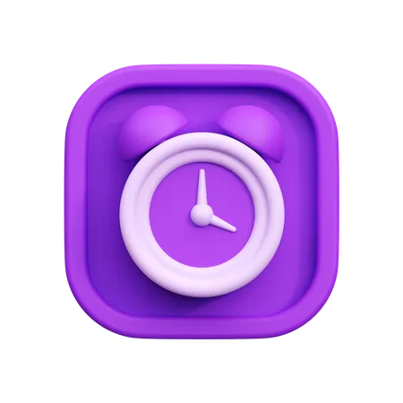 Alarma  3D Icon