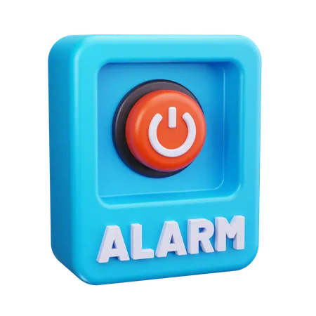 Alarma de emergencia  3D Icon