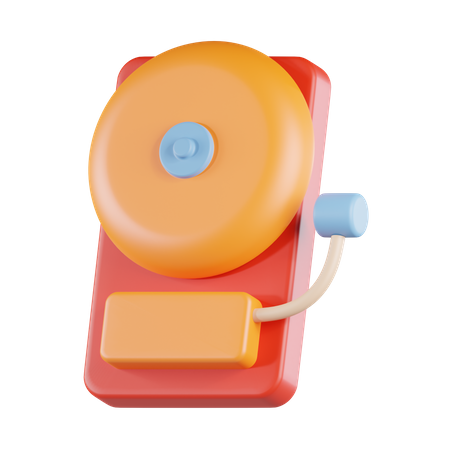 Alarma de emergencia  3D Icon
