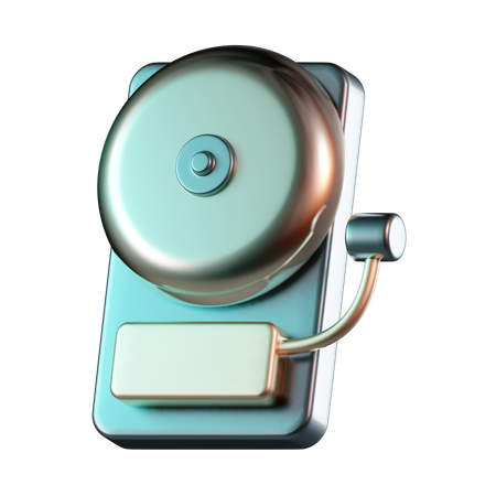 Alarma de emergencia  3D Icon