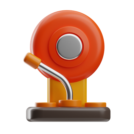 Alarma de incendios  3D Icon