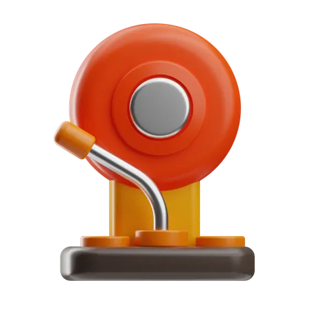 Alarma de incendios  3D Icon