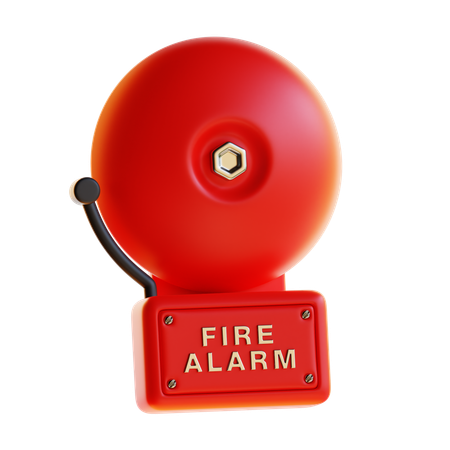 Alarma de incendios  3D Icon