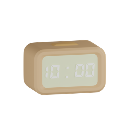 Alarma digital  3D Icon