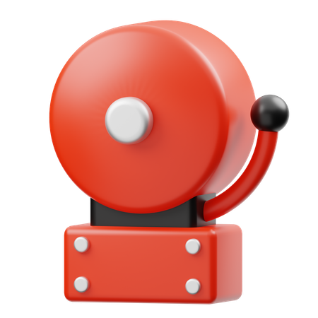 Alarma de emergencia  3D Icon