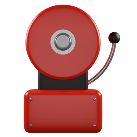 Alarma de emergencia  3D Icon