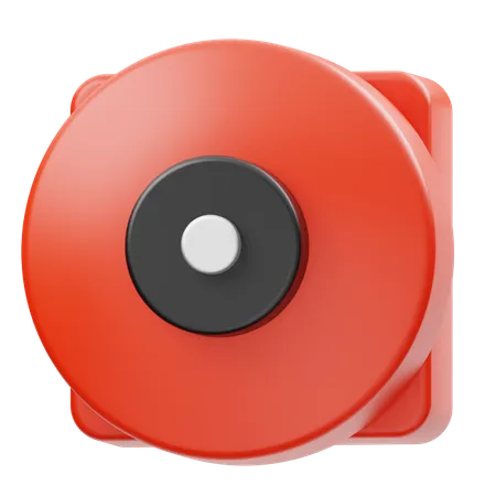 Alarma de incendios  3D Icon