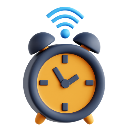 Alarma inteligente  3D Icon