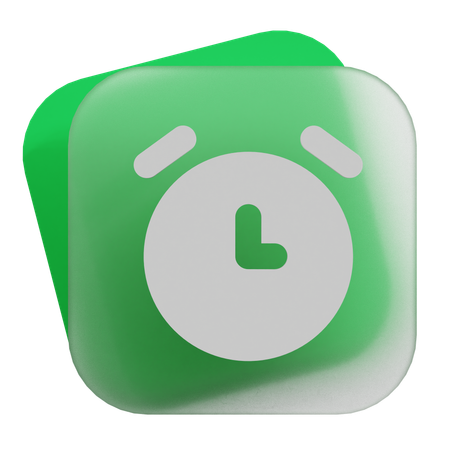 Alarme  3D Icon