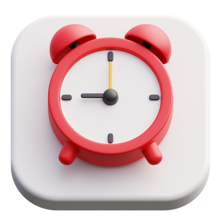 Alarme  3D Icon