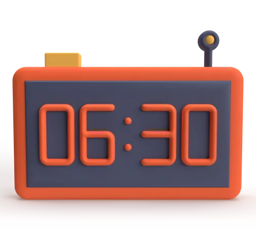 Alarme  3D Icon