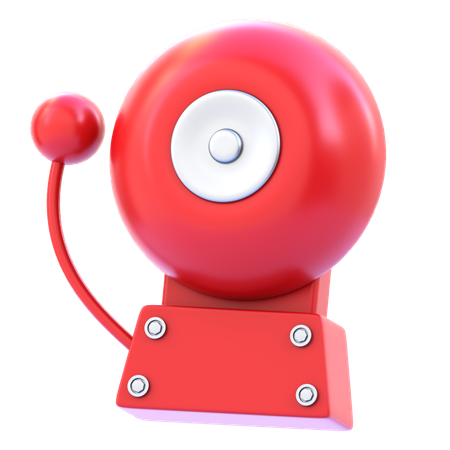 Alarme de incêndio  3D Icon