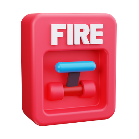 Alarme de incêndio  3D Icon