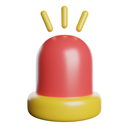 Alarme d'urgence  3D Icon