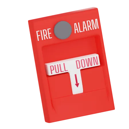 Alarme incendie  3D Icon