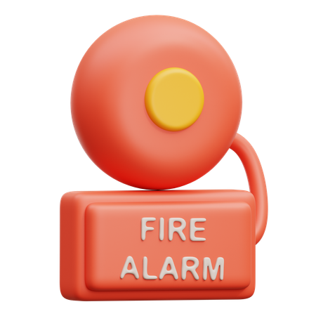 Alarme incendie  3D Icon