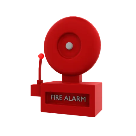 Alarme incendie  3D Icon