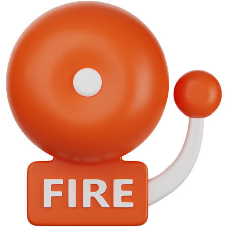 Alarme incendie  3D Icon